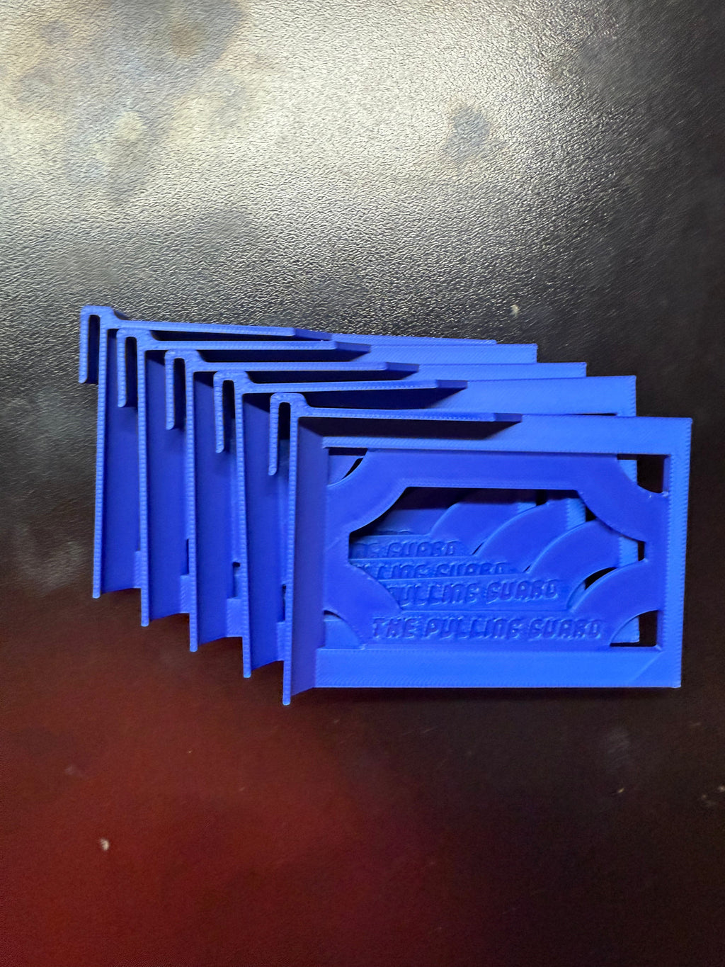 WIDE 20 Pack - Card Storage Clips for Single Row Boxes - Single Color Bulk Packs