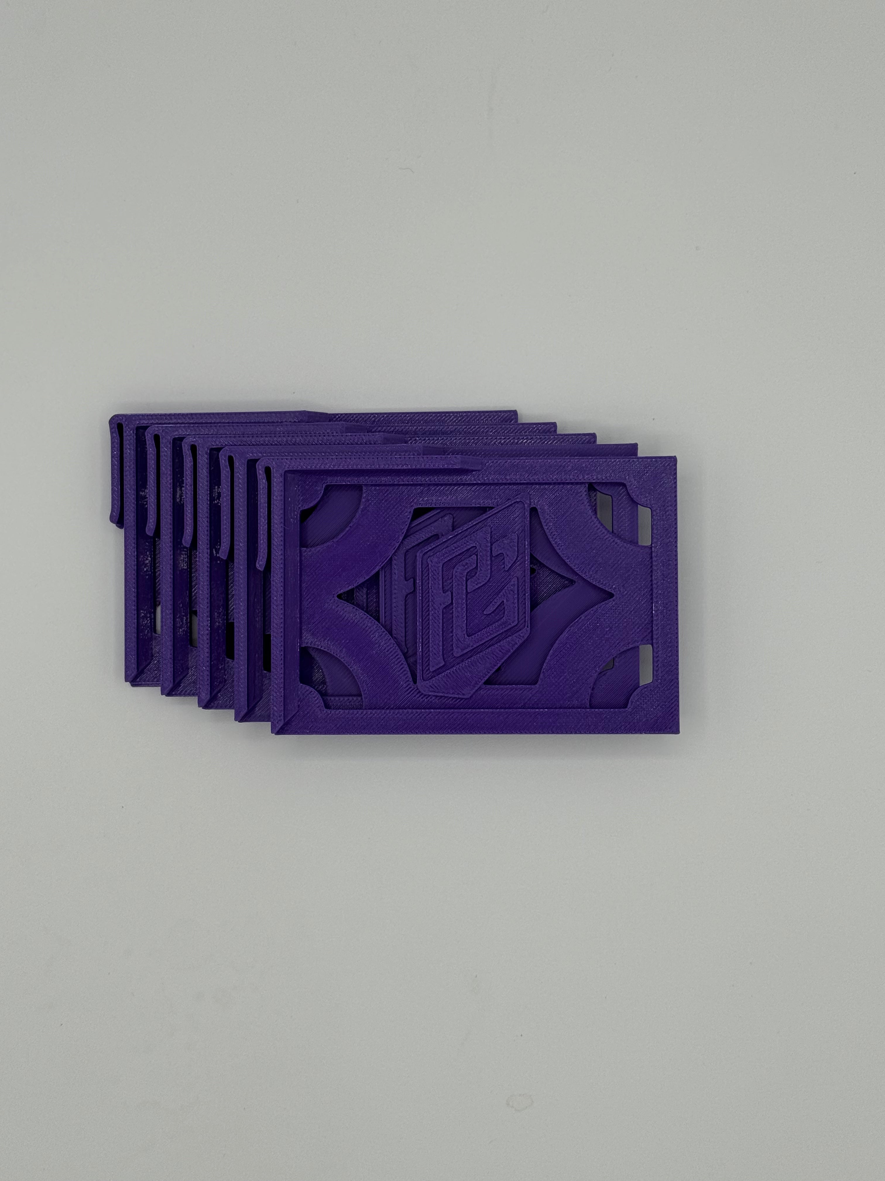 WIDE Single Row Cardboard Card Storage Clips v 3.0 - 5 Pack