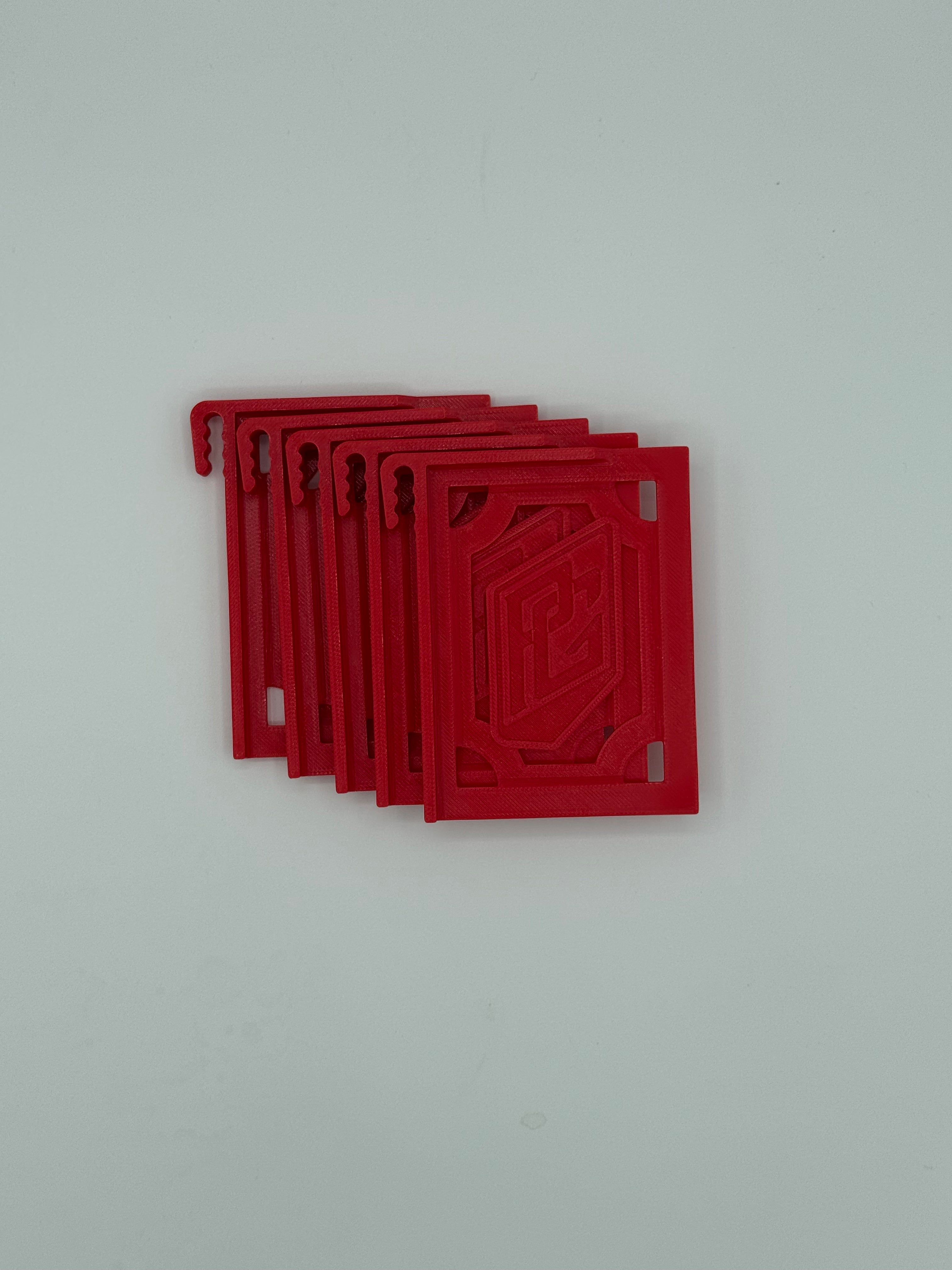 Tall 5 Pack Monster Box Card Storage Clips v 3.0 for Multi-Row Storage Boxes - by The Pulling Guard