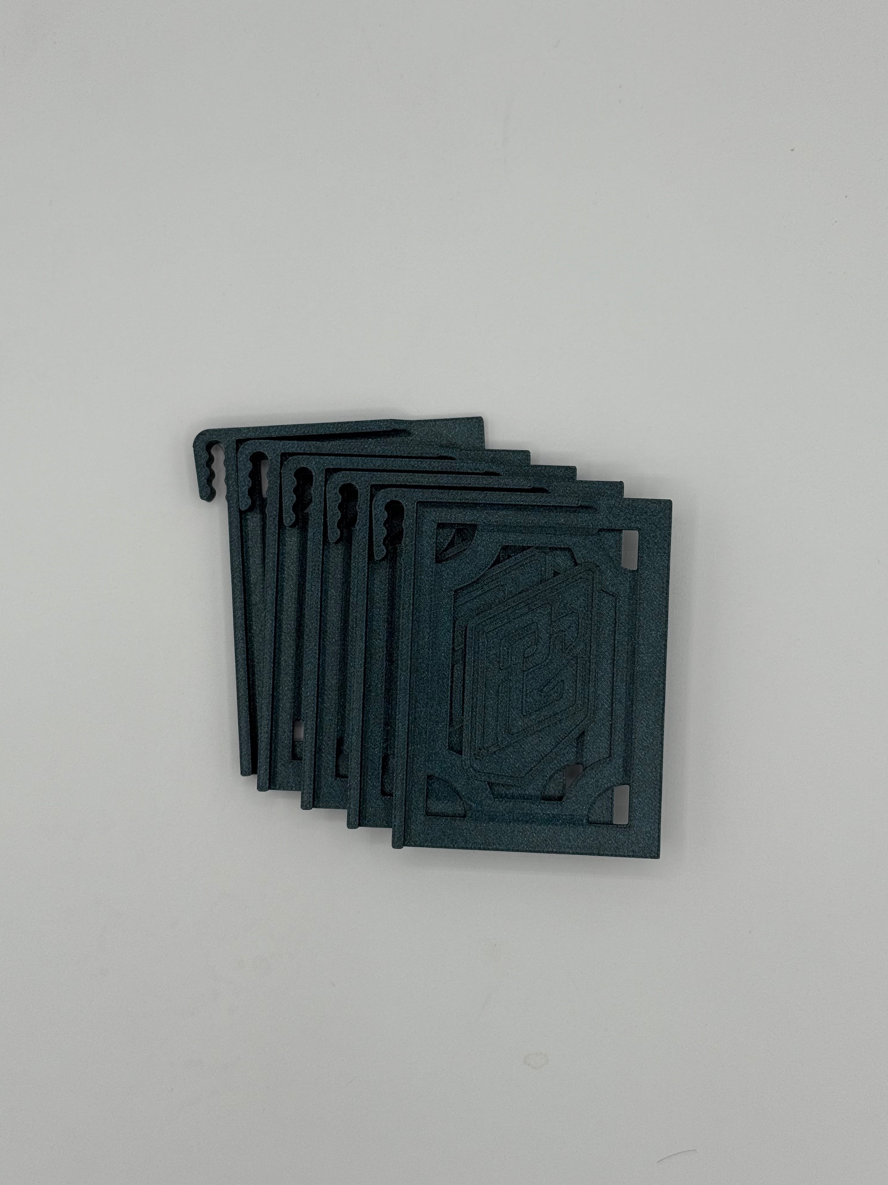 Tall 5 Pack Monster Box Card Storage Clips v 3.0 for Multi-Row Storage Boxes - by The Pulling Guard