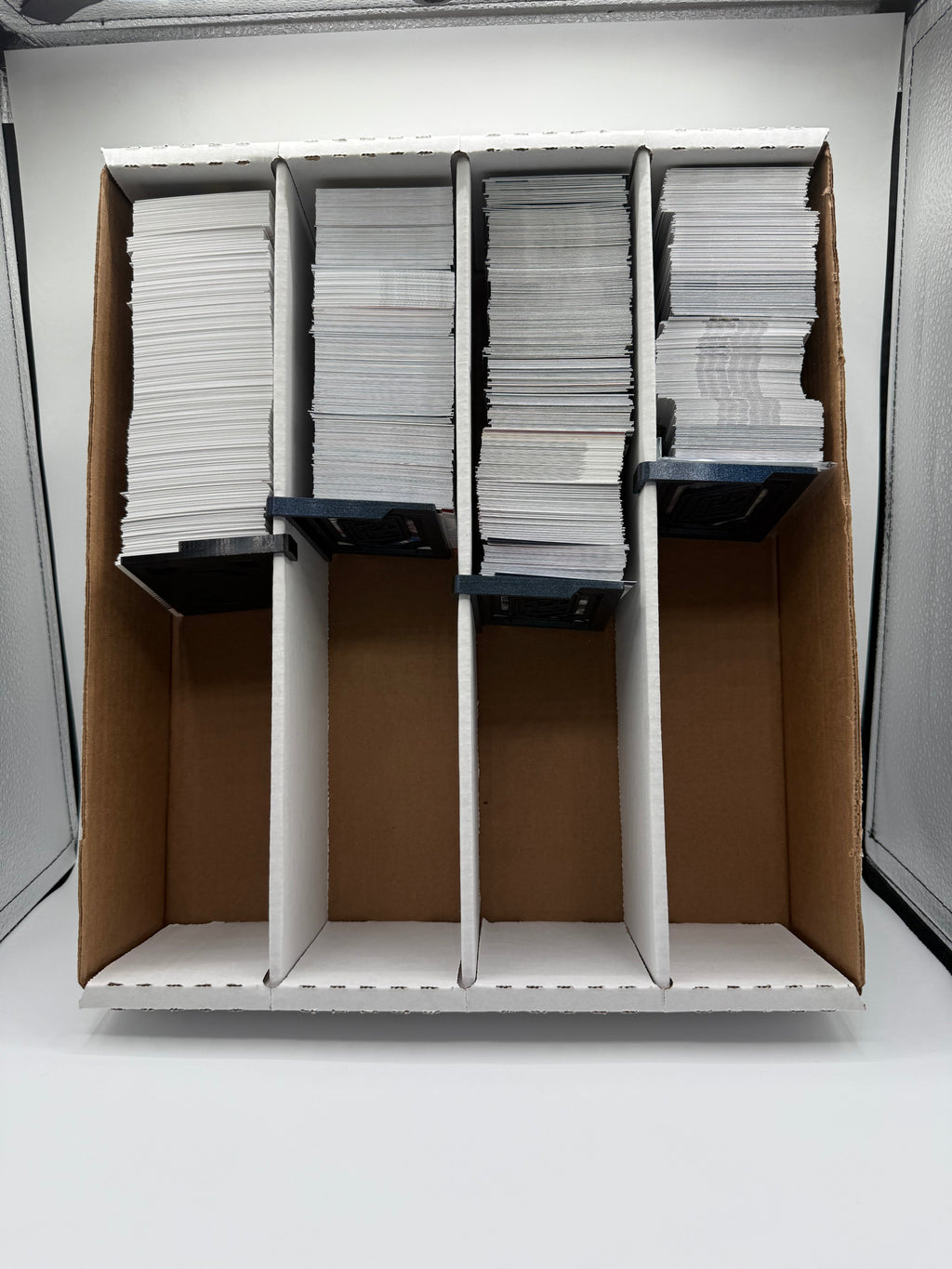 Tall 20 Pack Monster Box Card Storage Clips v 3.0  for Multi-Row Storage Boxes - by The Pulling Guard