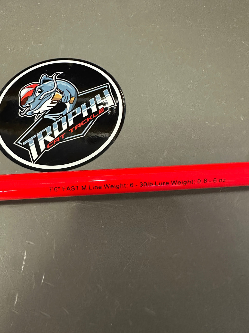 The Fire Catfish Rod - Casting