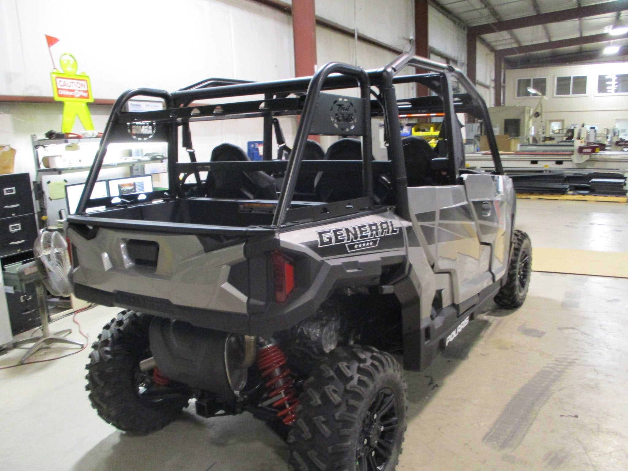 Trail Armor Rear Rack for 2016+ Polaris General XP 1000