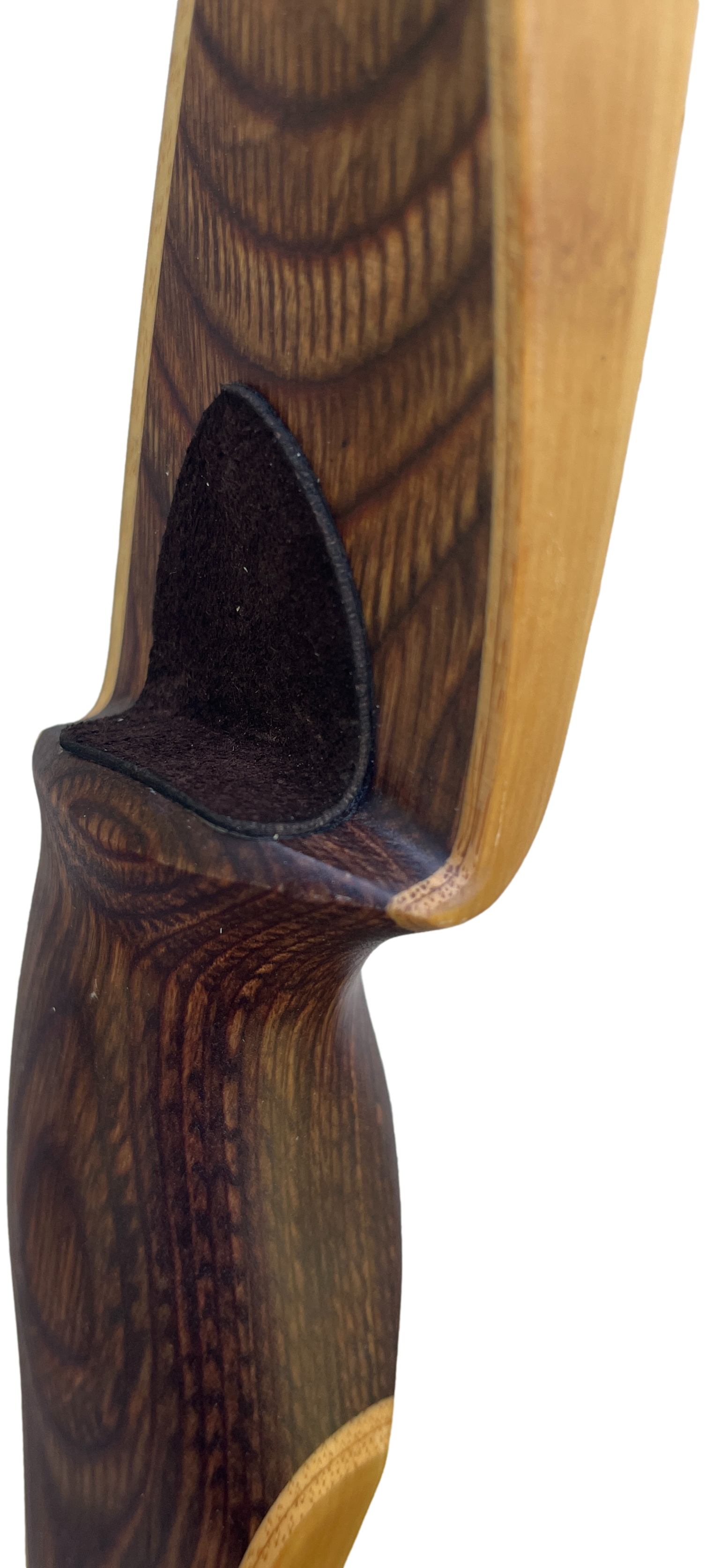 King Traditional Leather Rest and Plate