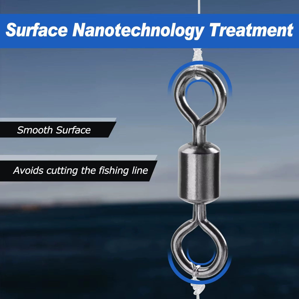 Rolling Barrel Swivels
