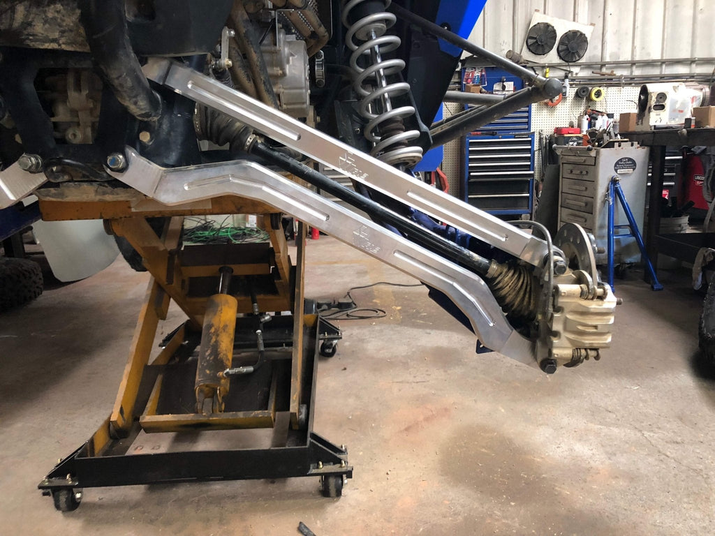 L&W Fab Direct Bolt High Clearance Radius Rods for RZR Turbo S
