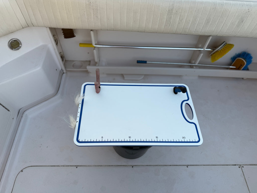 Made in the USA | Premium Bucket or Cooler Fishing Cutting Board