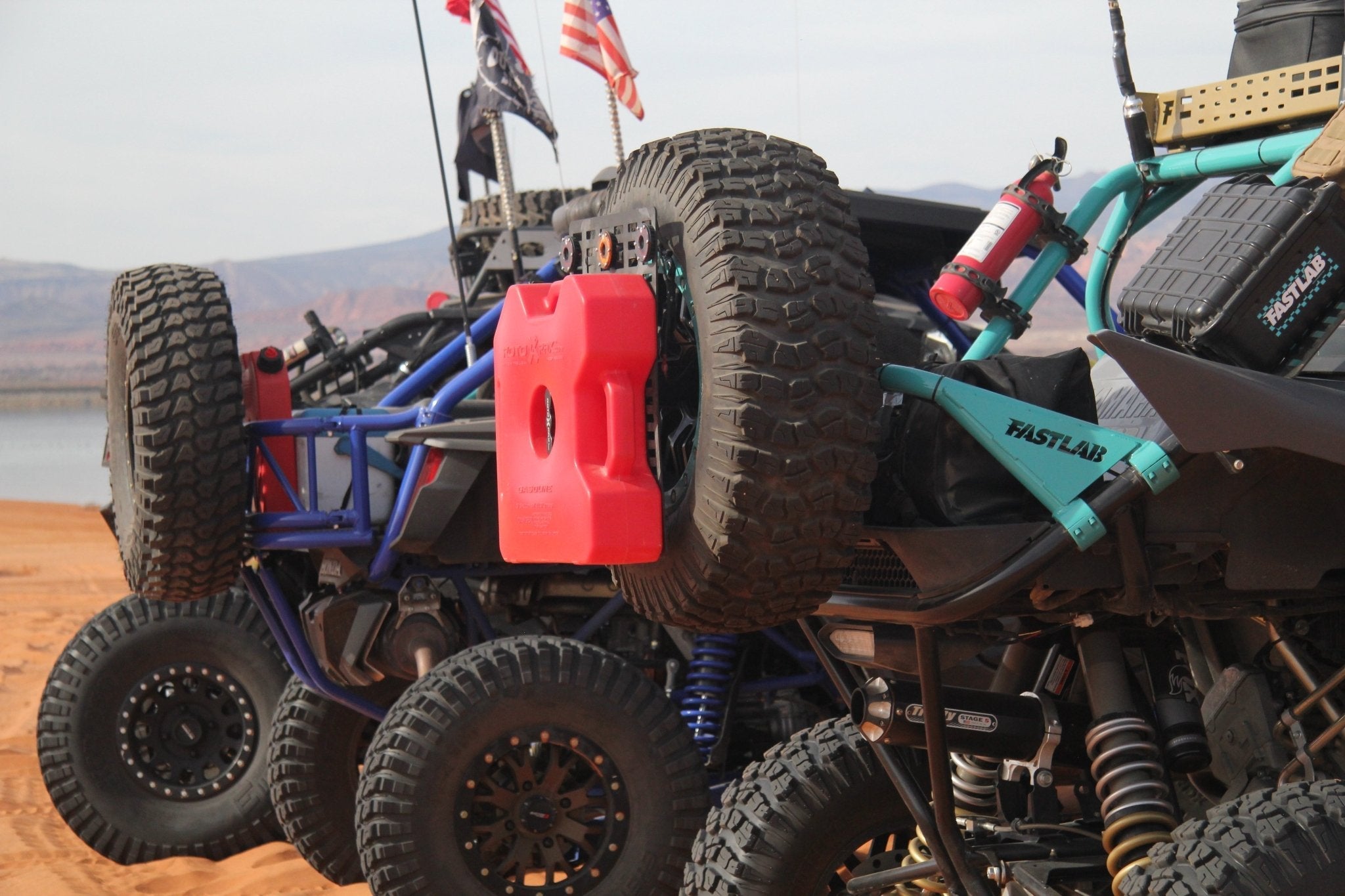 FastLab Yamaha YXZ1000R Rear Spare Tire Carrier