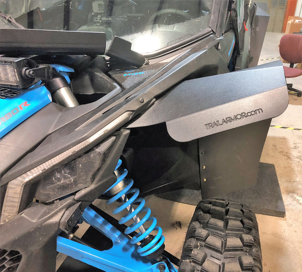 Trail Armor Super Wide Mud Flap Fender Flares for 2017+ Can-Am Maverick X3