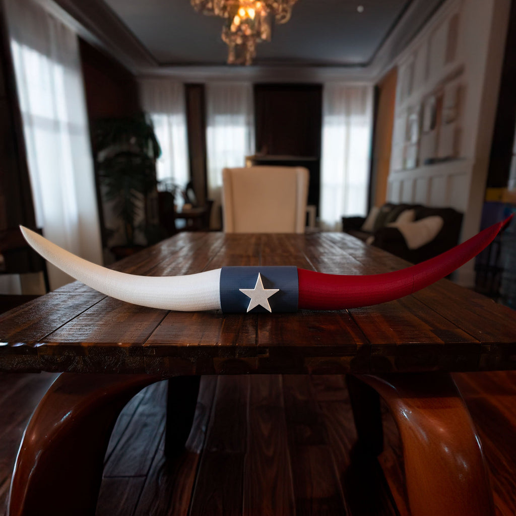 Texas Steer Horns | 31" Long | Faux Steer Horns