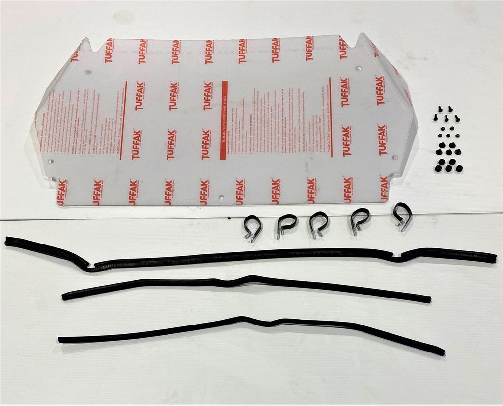 Trail Armor Rear Window Dust Shield Kit for 2020-22 Kawasaki KRX