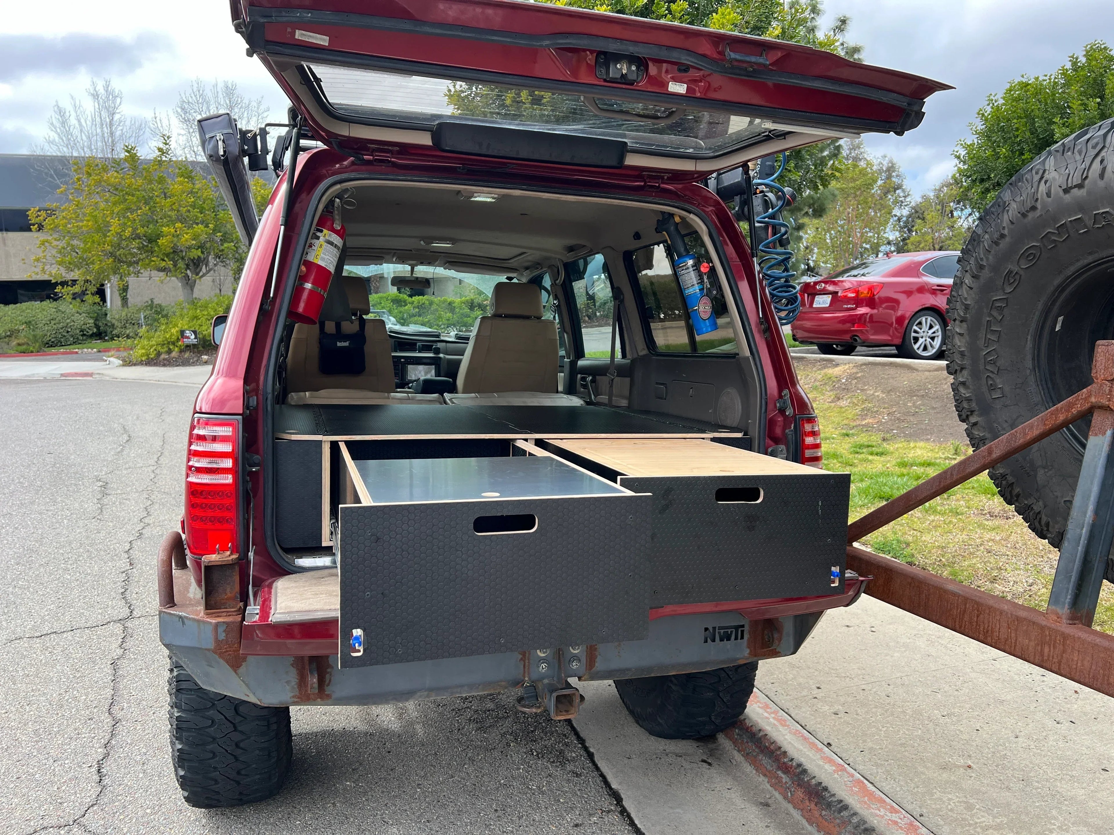 Land Cruiser 80 Series Dual Drawer Pre-Cut Kit! - 2 options