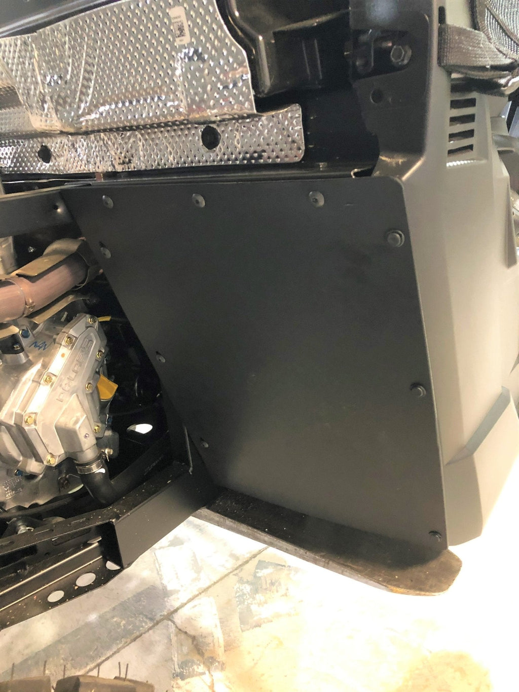 Trail Armor Underbed Mud Shield with Fender Enclosures for 2014-21 Ranger Midsize 570 Model