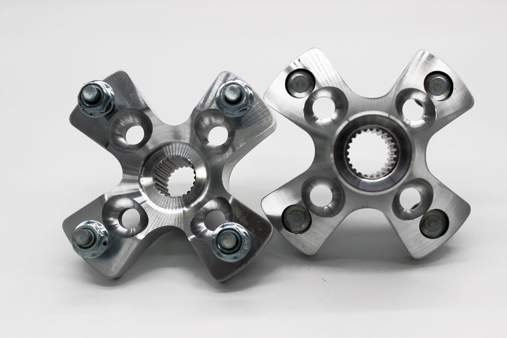 Honda TRX450 Billet Aluminum Rear Wheel Hubs
