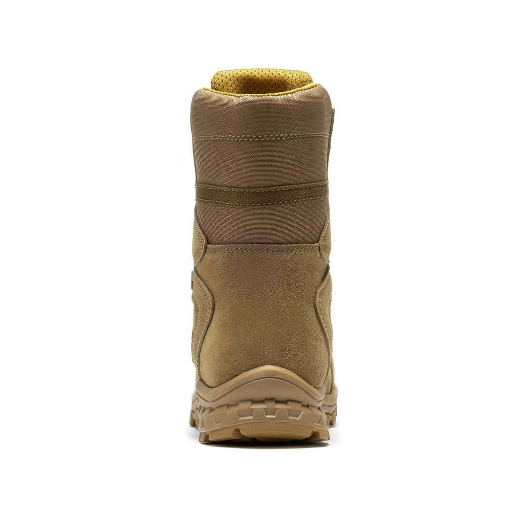 ROCKROOSTER Colmar Coyote 8 inch Suede Leather Waterproof Tactical & Military Boots AB520