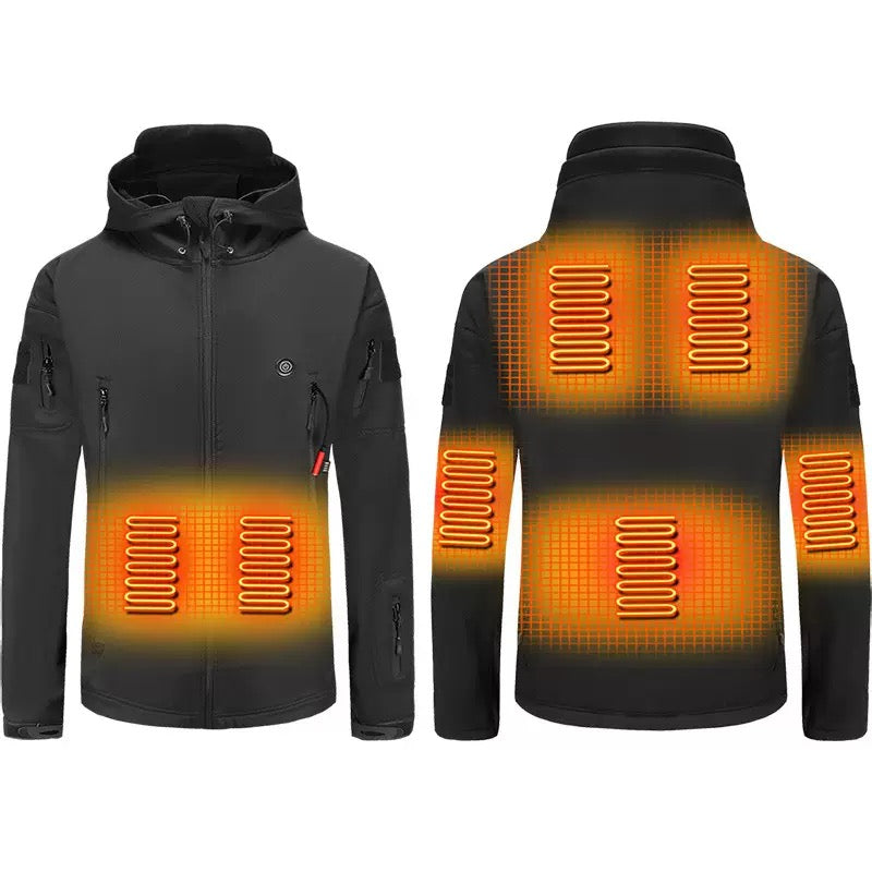 LITEGUEST 7-Zone Heated Camo Jacket | USB Powered Winter Hunting Gear