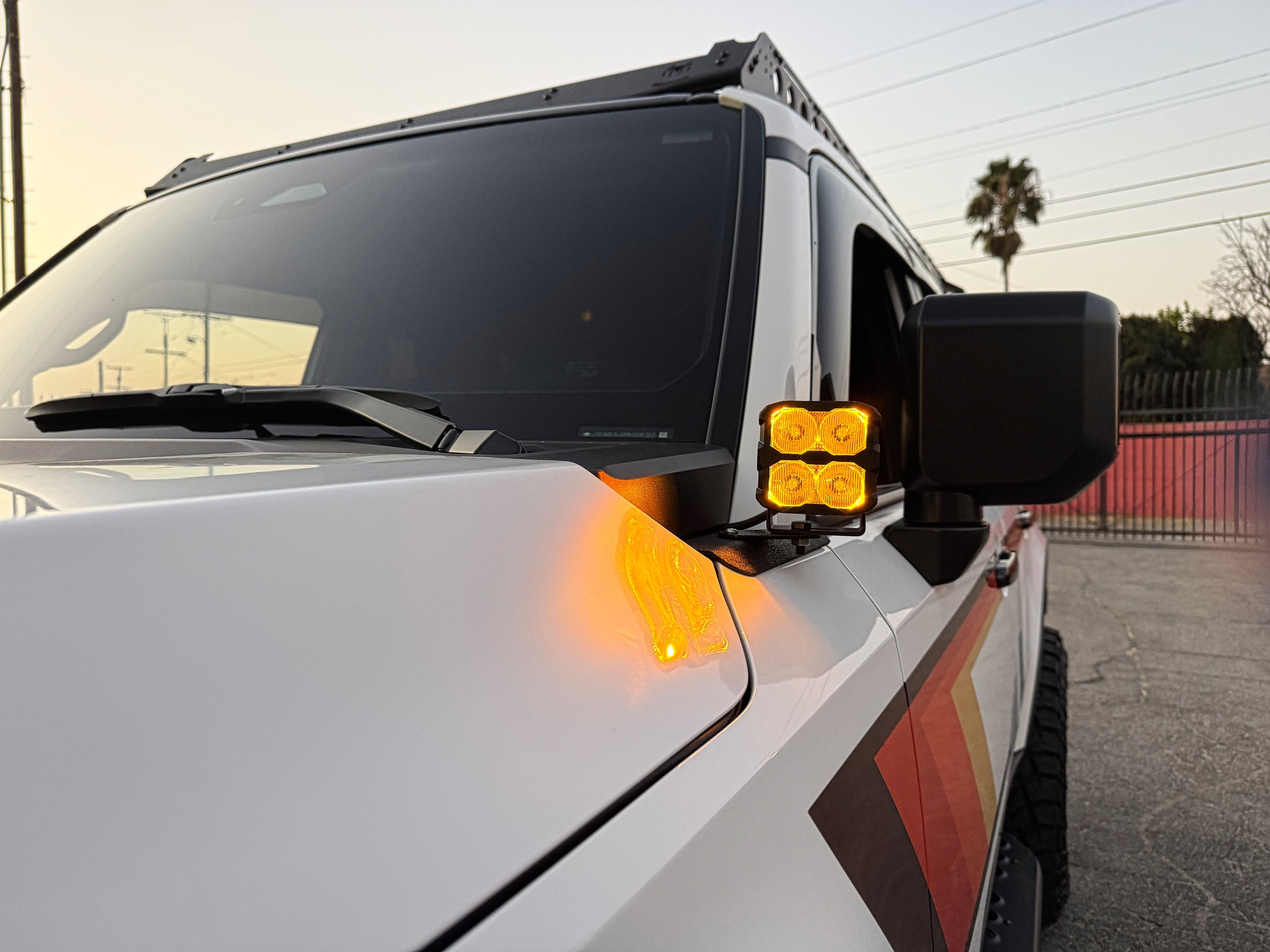Land Cruiser ditch lights PRO for 2024+