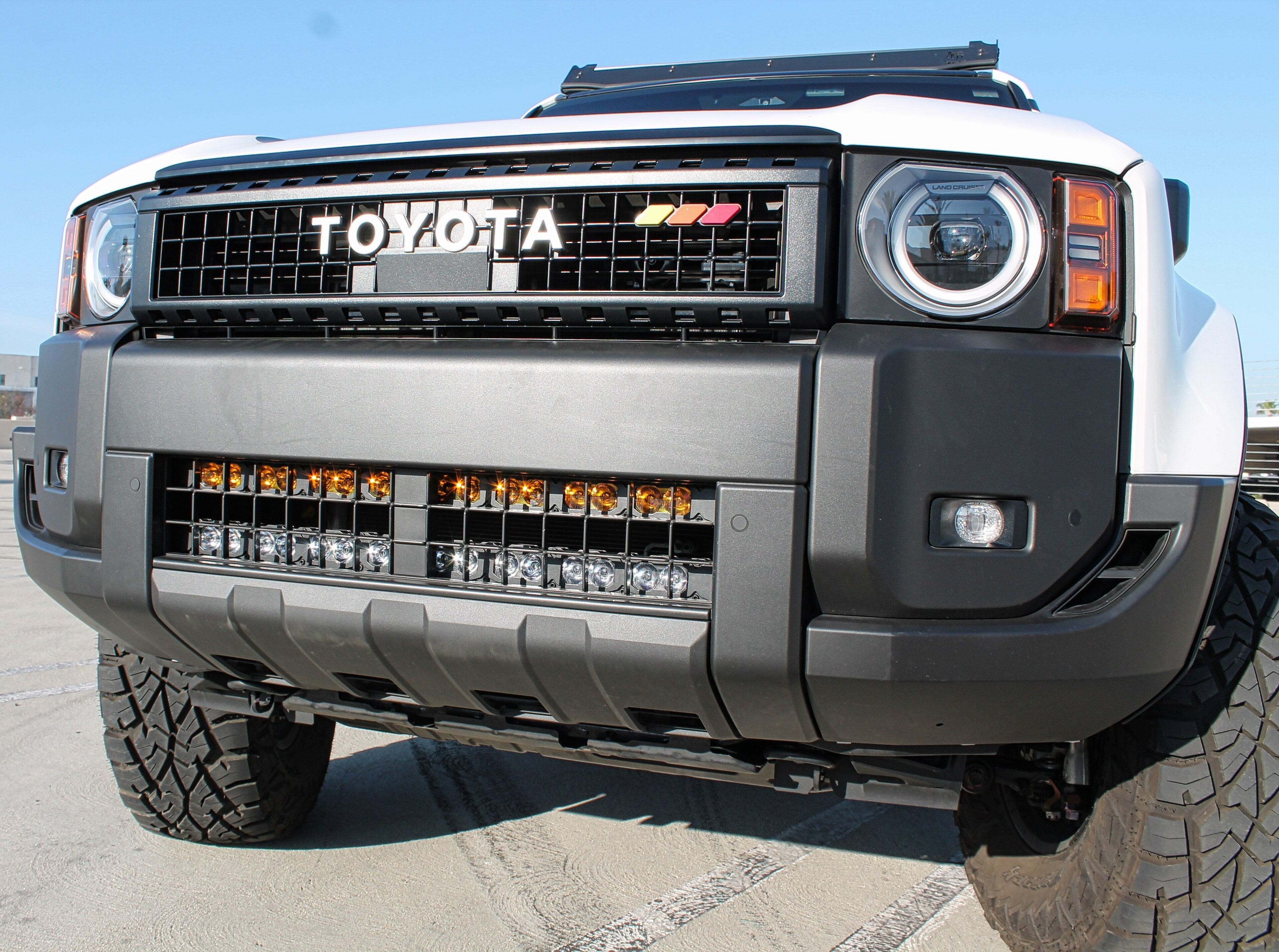 Land Cruiser ditch lights PRO for 2024+