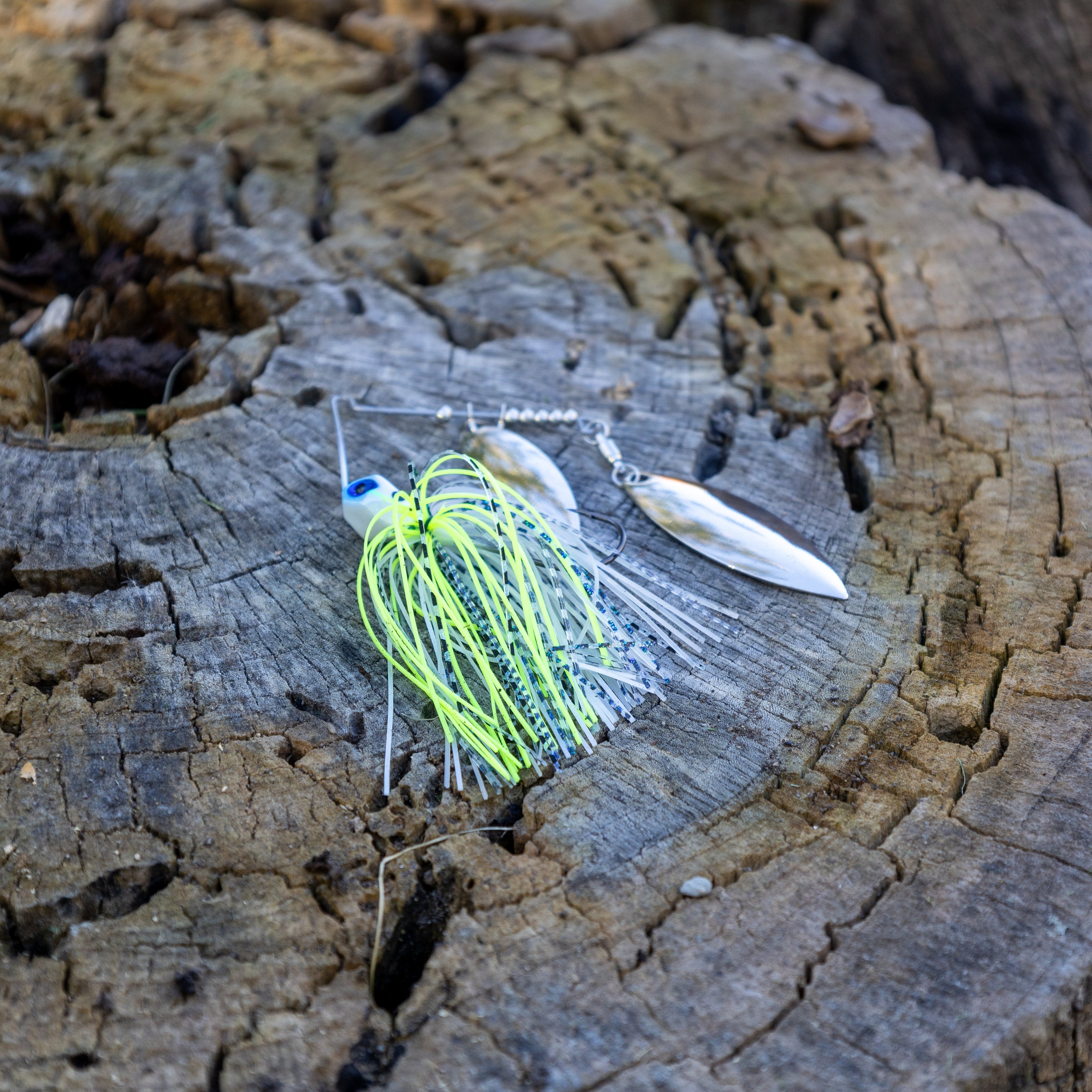 Reaction Tackle Tungsten Double Willow Blade Spinnerbait Jigs (2-Pack) - New
