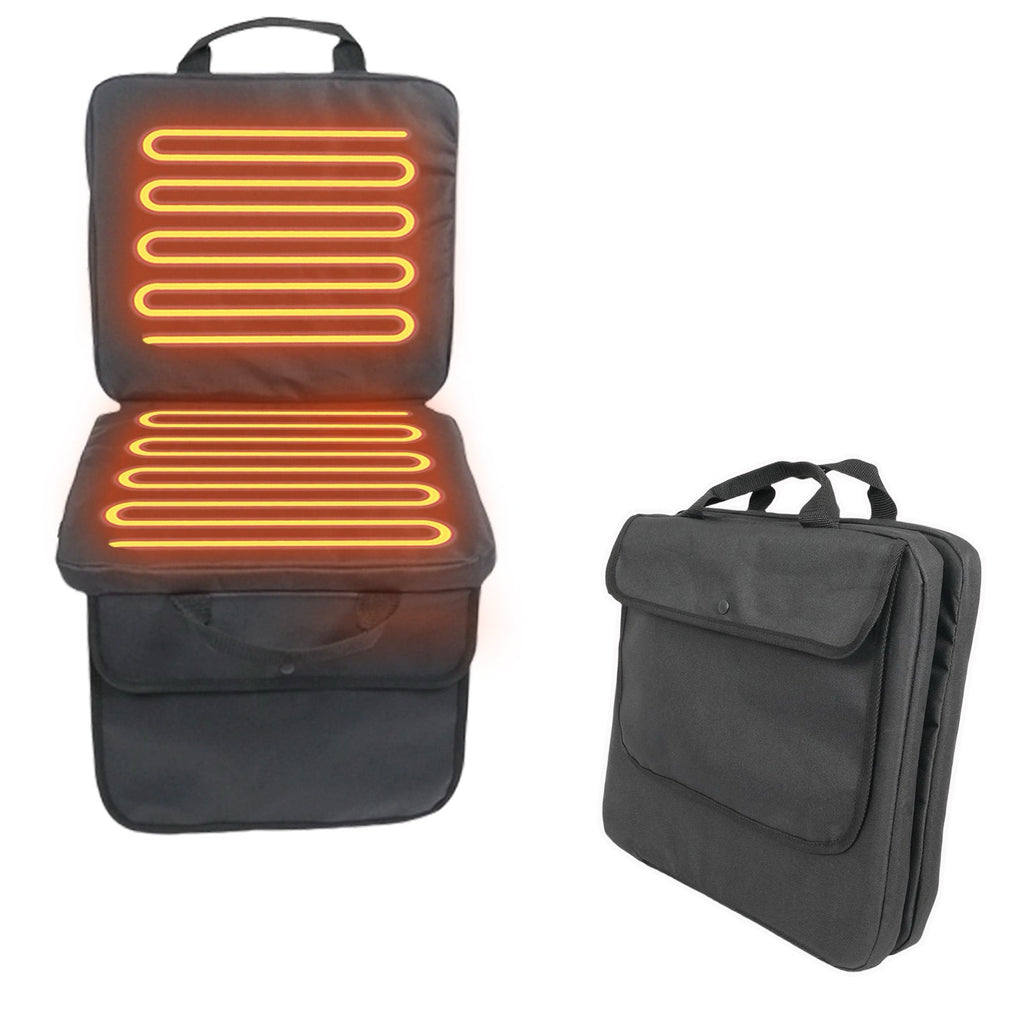 LITEGUEST USB Heated Stadium Seat Cushion – Warm Comfort on Bleachers