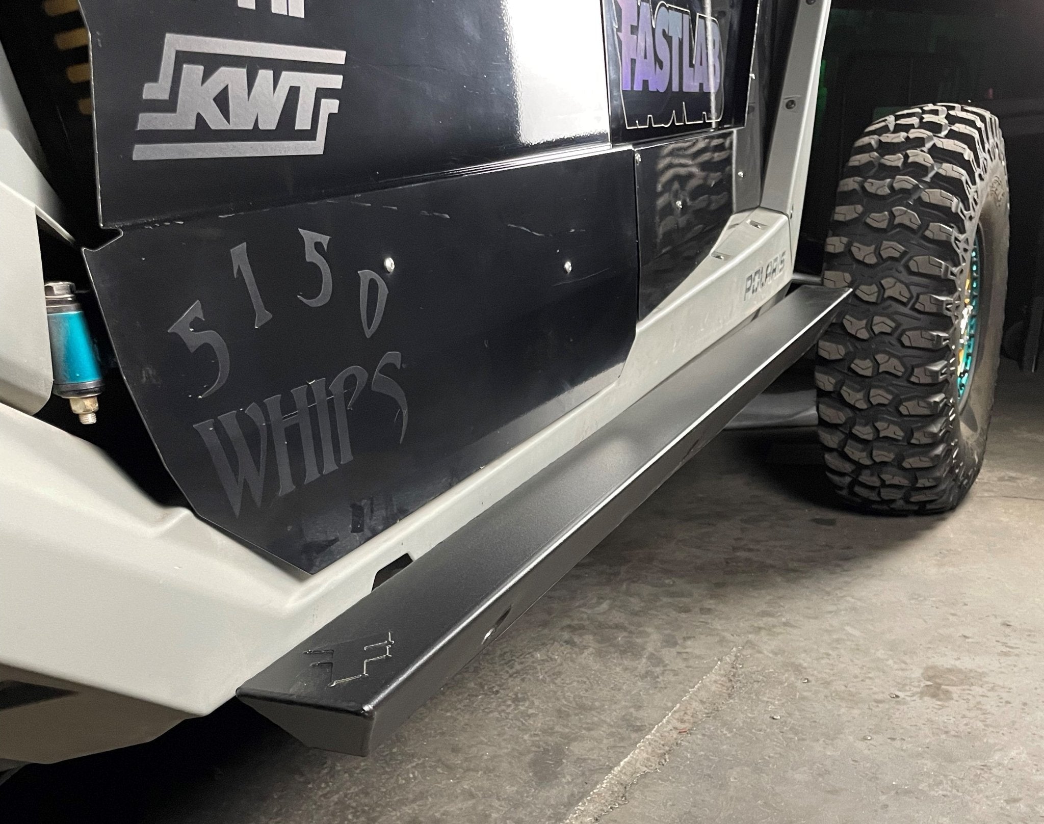 FastLab UTV Rock Slider Steps for Polaris RZR Pro R / Turbo R / Pro XP 4 Seat