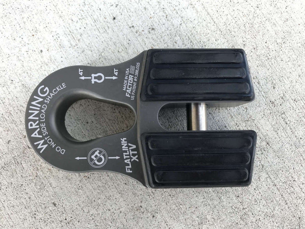 Factor 55 FlatLink XTV Shackle w/D-ring for UTV's