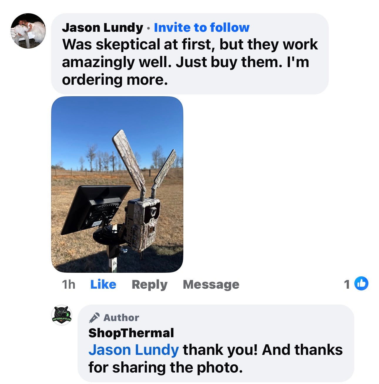 T Post Mount for 1 Camera and Solar Panel (includes 1 articulating arm for Solar and hardware for camera)