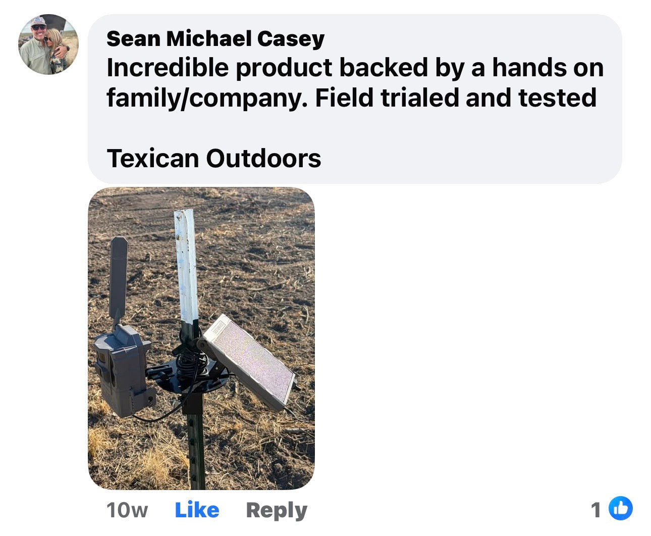 T Post Mount with 2 Articulating Arms