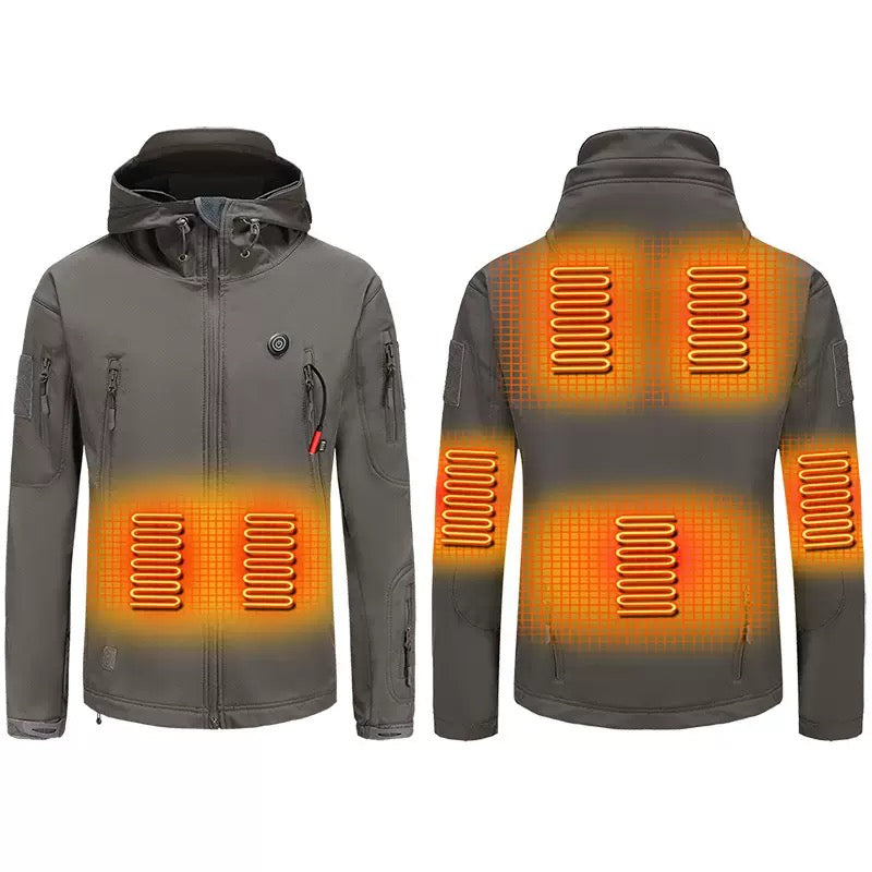 LITEGUEST 7-Zone Heated Camo Jacket | USB Powered Winter Hunting Gear