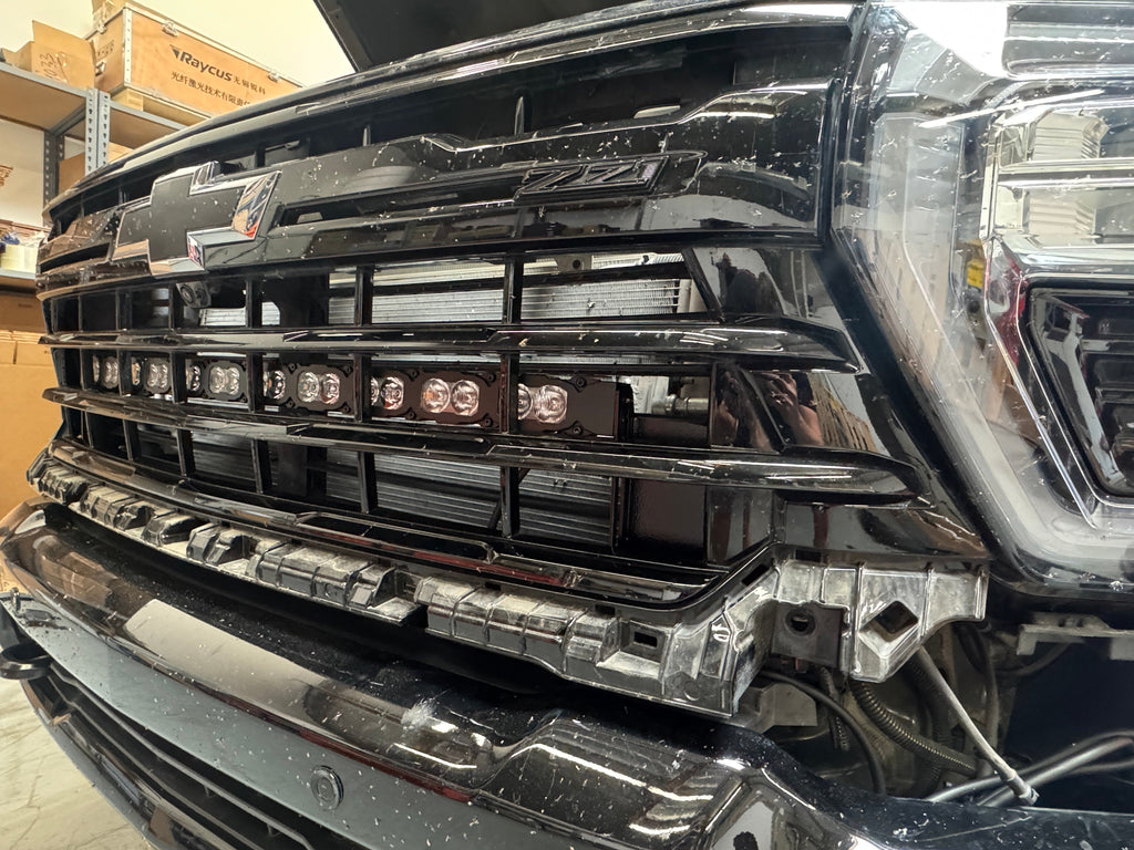 Silverado 2500 3500 light bar single 40in Light Bar - PRO