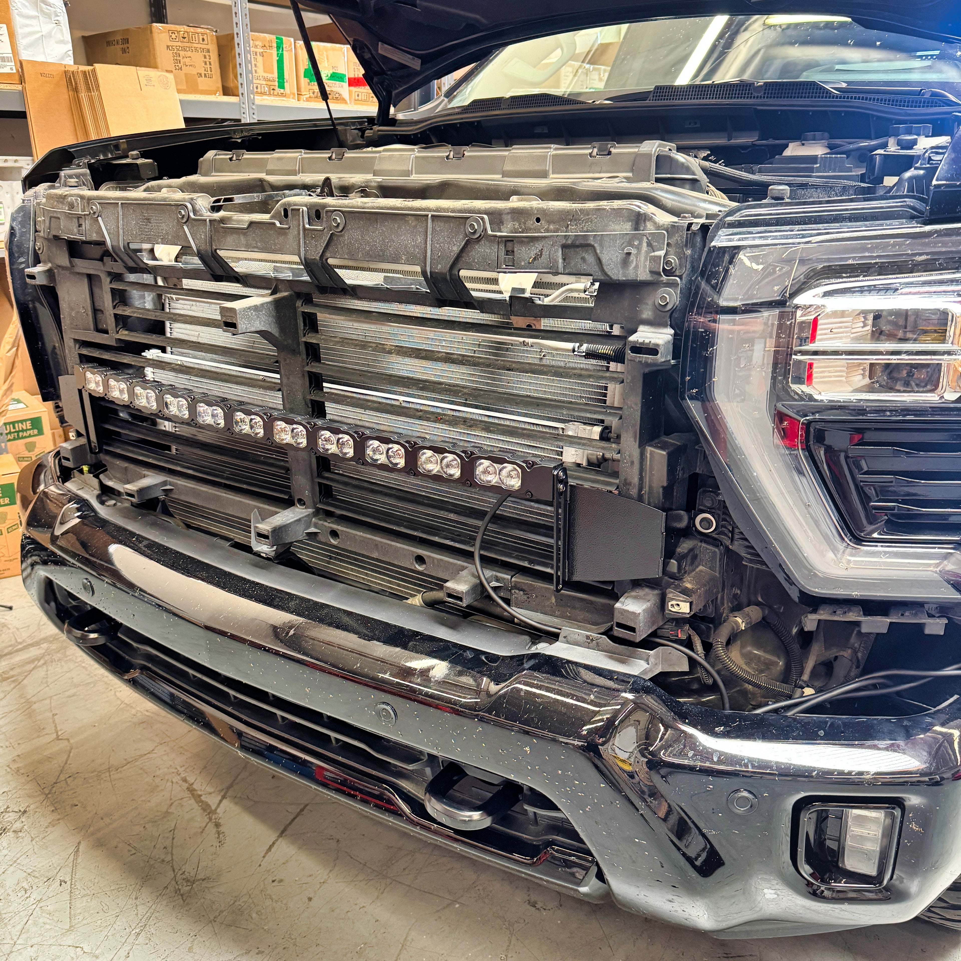Silverado 2500 3500 light bar single 40in Light Bar - PRO