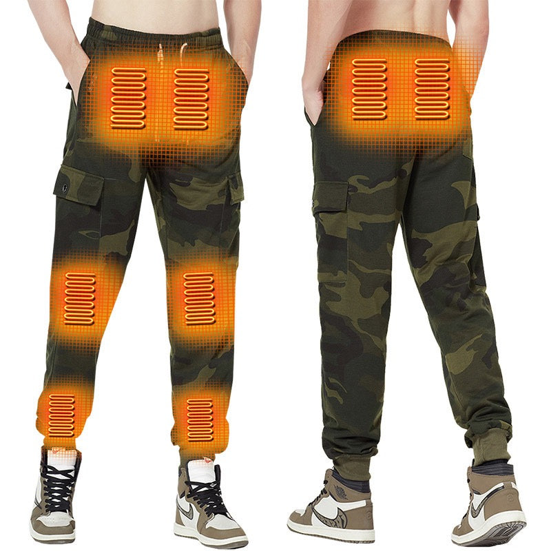 LITEGUEST 8-Zone Heated Cargo Pants – USB Heated Outdoor Winter Wear