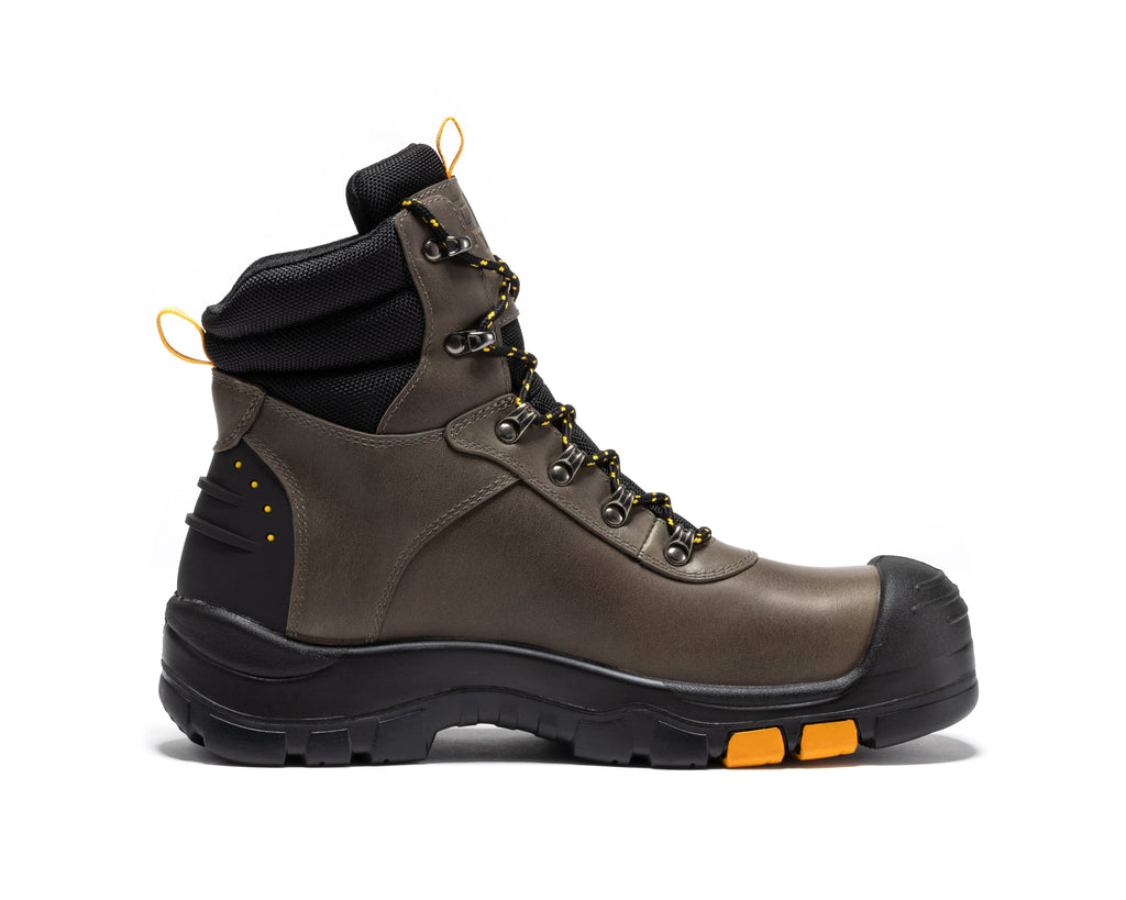 ROCKROOSTER Woodland Rust 6 inch Waterproof Composite Toe Leather Work Boots AK665