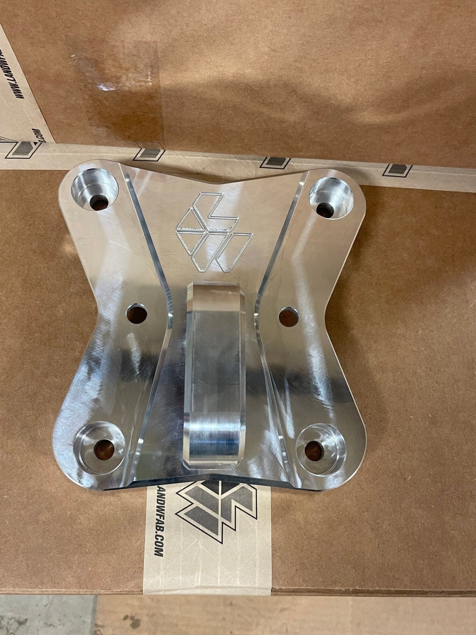 L&W Fab Radius Pull Plate for 17-21 Can-Am X3