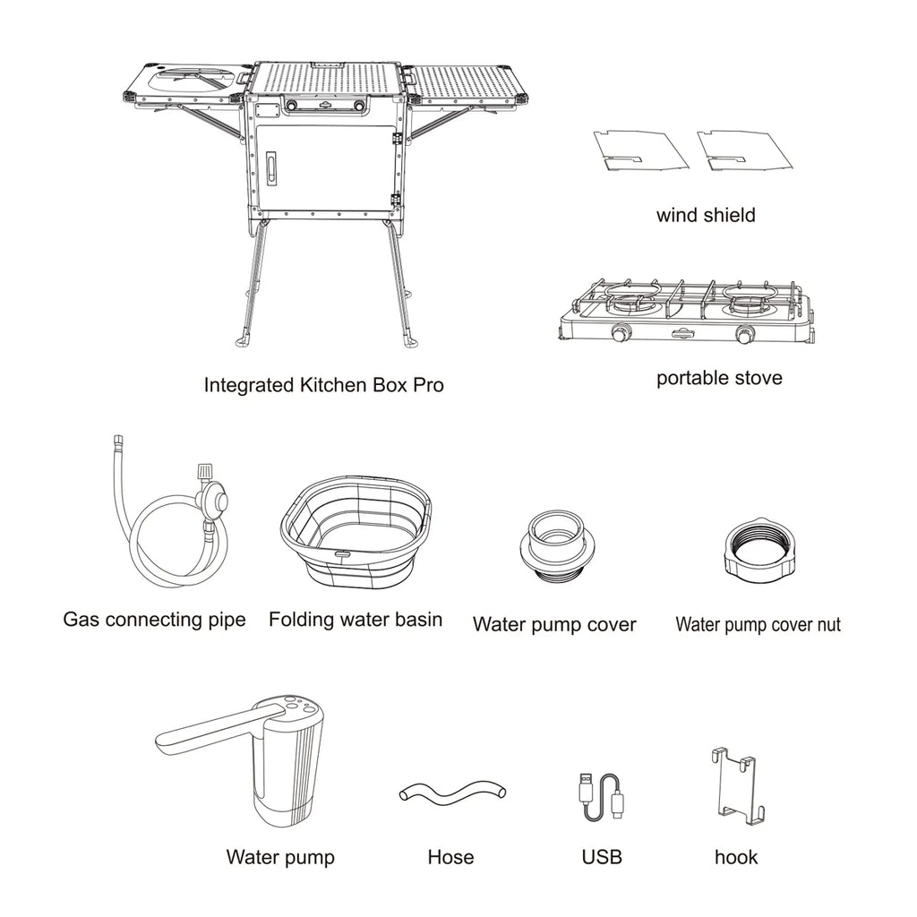 Integrated Kitchen Box