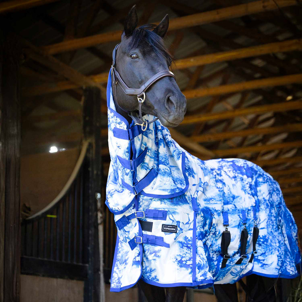 Pre-Sale Jeffers Expression Softmesh Combo Neck Horse Fly Sheet