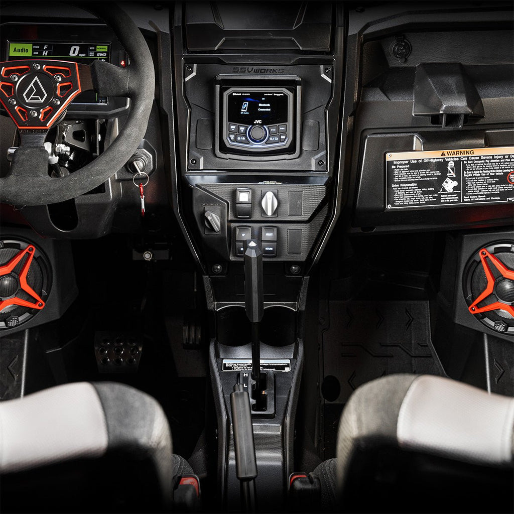 2020+ Kawasaki Teryx KRX1000 JVC MR3 Media Receiver Plug-&-Play Kit