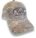 Raxx Khaki topographic hat
