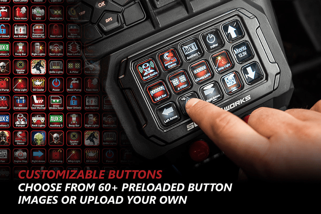 SWITCH Works Alpha 12 Digital Smart Switch Panel for 12 Outputs