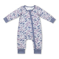 Long sleeves grey camo baby kids zipper romper