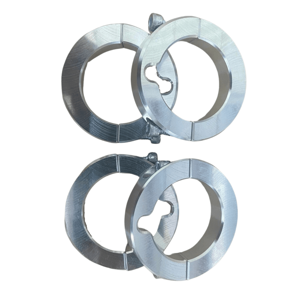 L&W Fab Brake Line Clamps for Polaris RZR