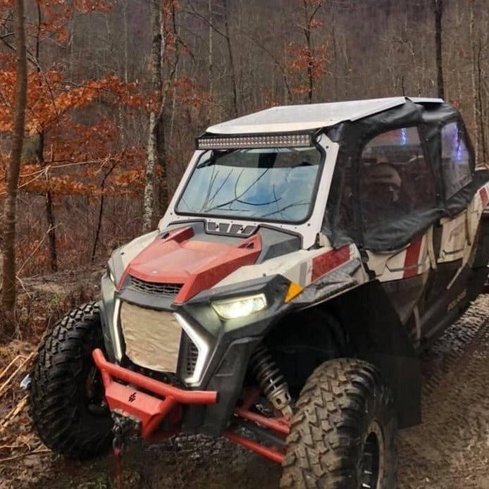 L&W Fab Race Style Winch Bumper For RZR Turbo S