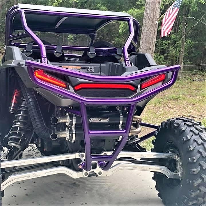 L&W Fab Adjustable High Clearance Radius Rods for RZR Turbo S