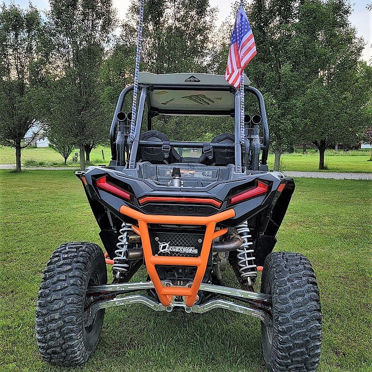 L&W Fab Rear Race Style Bumper for RZR Turbo S