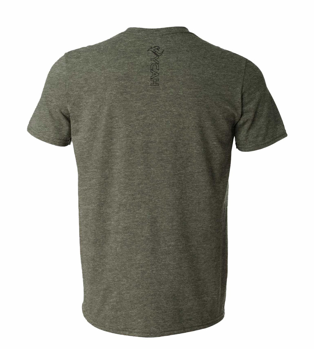 Vycah Short Sleeve Tee - Heather City Green