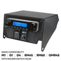 X3 Multi-Mount Kit - Top Mount - for Rugged UTV Intercoms and Radios - Motorola CM300D / Vertex 2200