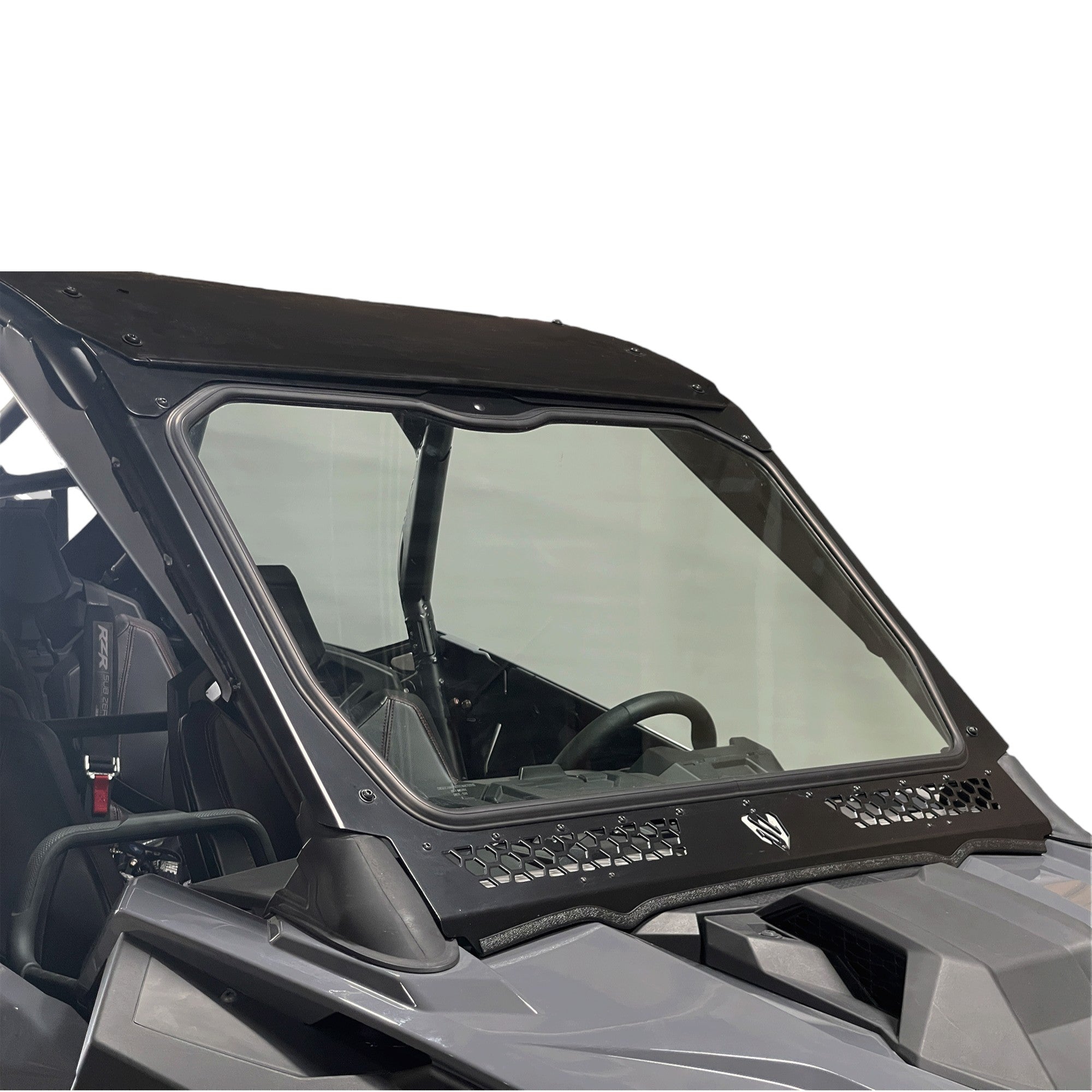 Moto Armor Two Vent Glass Windshield for RZR Pro XP / Turbo R / Pro R