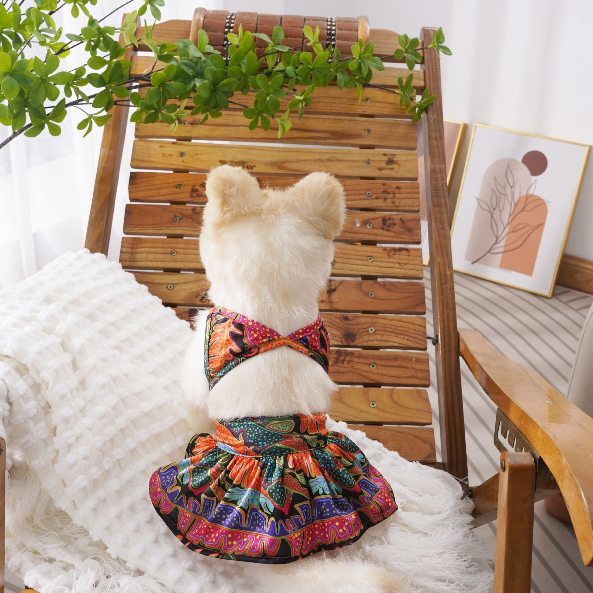 Dog bikini swim wear