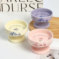 Dog bowl ceramic goblet