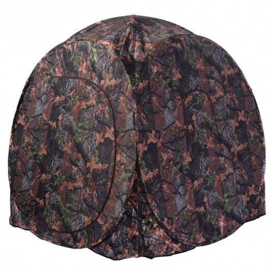Portable Pop up Ground Camo Blind Hunting Enclosure